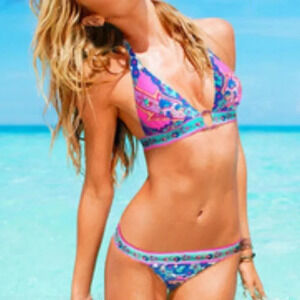 Victoria’s Secret Women’s Triangle Bikini Swimsuit Summer Beach Vacation Trendy